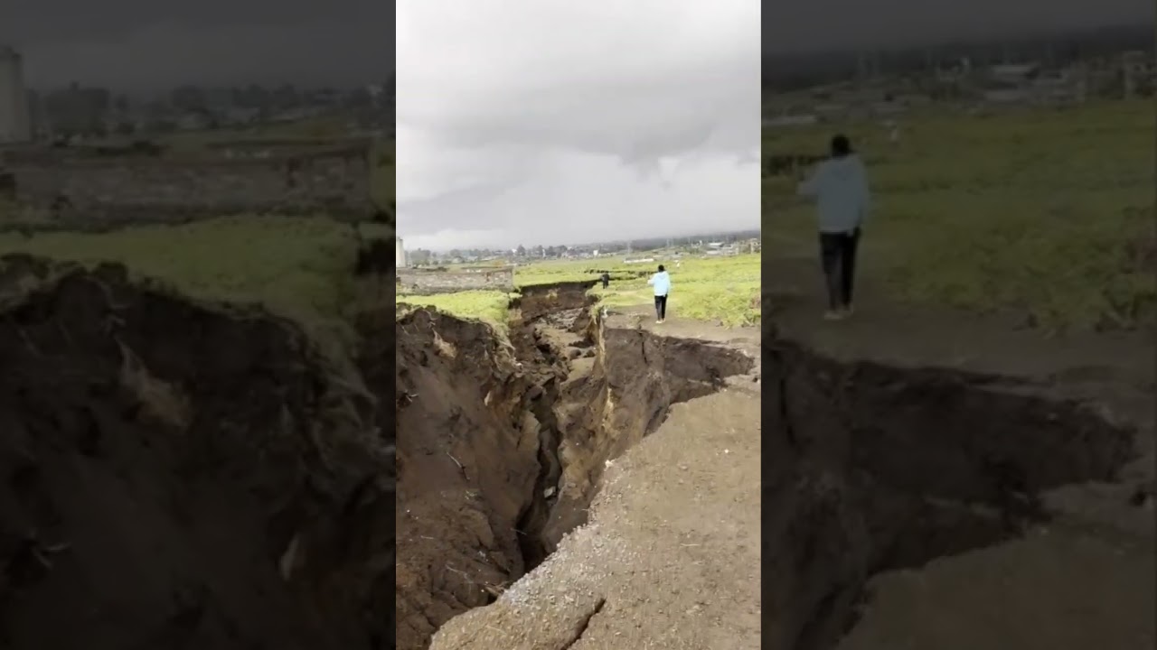 Africa is SPLITTING INTO 2-The KIAMUNYI-Nakuru Split explained #kenya #africa #news #viral  #shorts