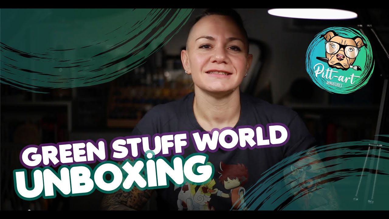Unboxing materiale per MINIATURE di Green Stuff World