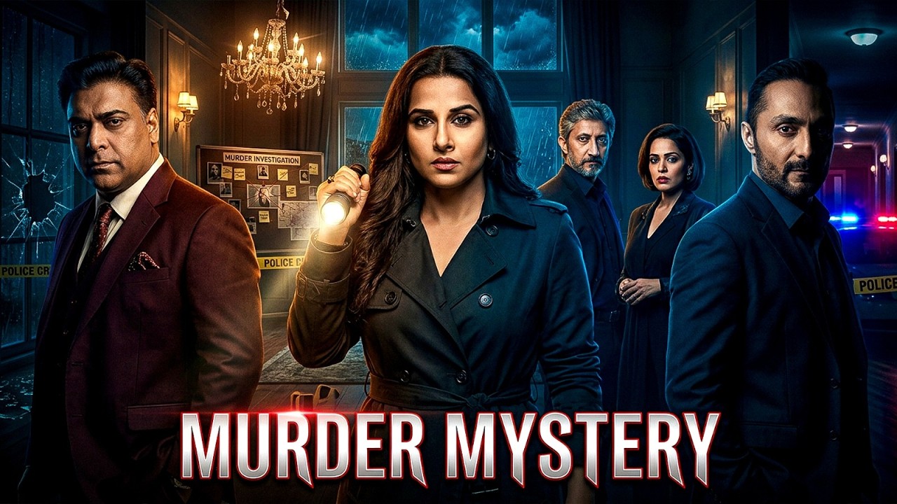 Murder Mystery | Vidya Balan, Ram Kapoor & Suniel Shetty | Mystery Crime Thriller | Hindi Movie 2026