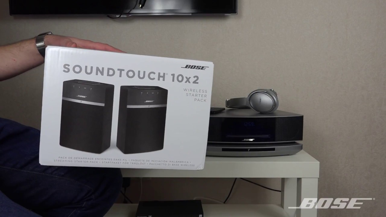 Знакомство с комплектом Bose SoundTouch 10x2