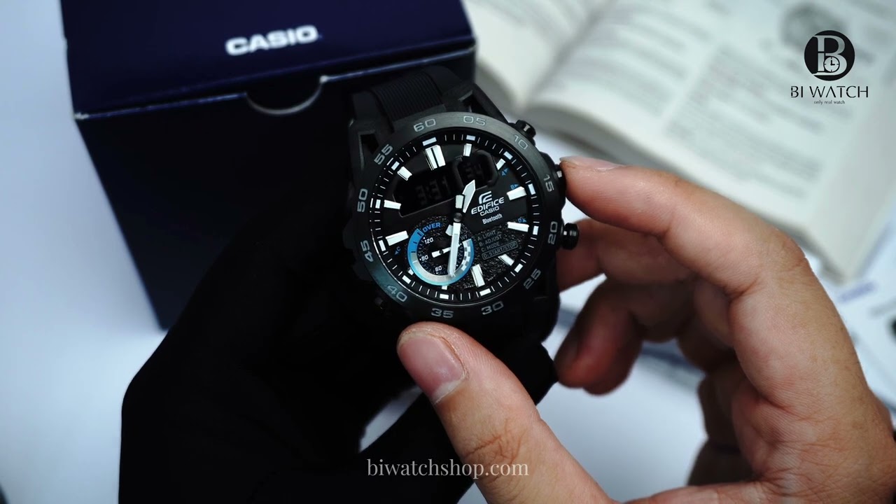 HƯỚNG DẪN CHỈNH GIỜ ĐỒNG HỒ NAM CASIO ECB-40PB-1ADF || KẾT NỐI BLUETOOTH