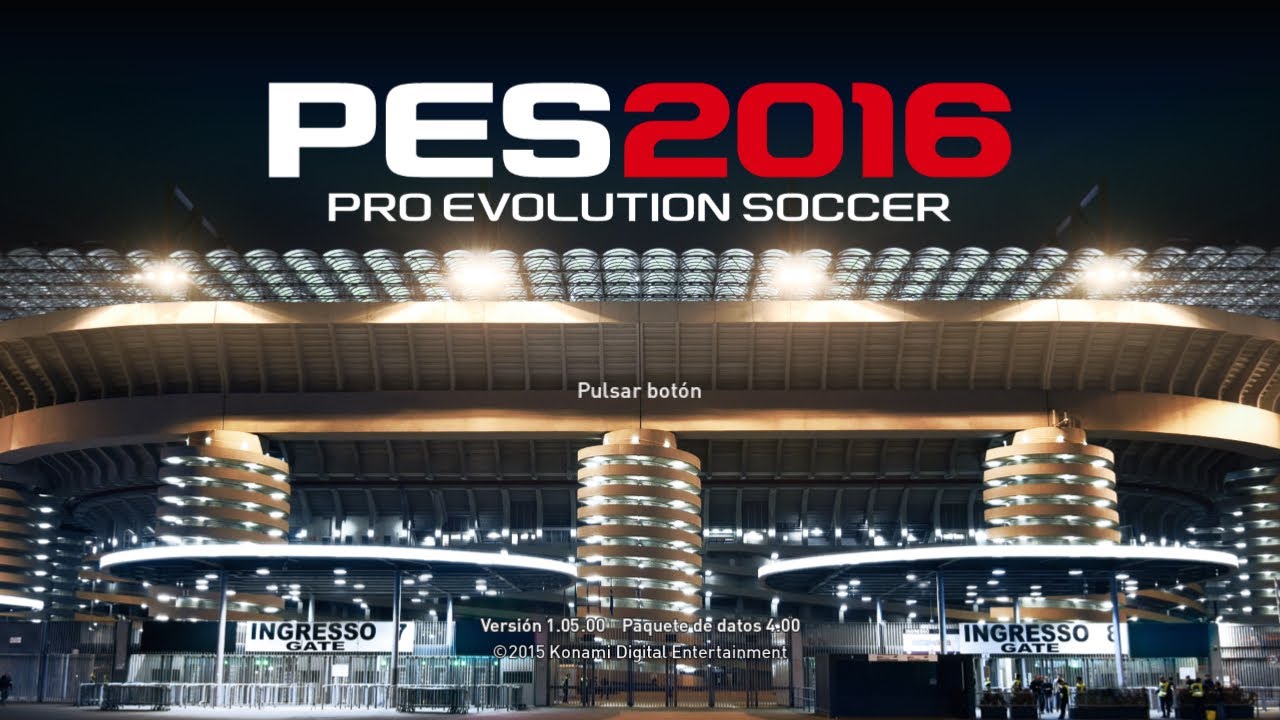 PES 2016 (PS3) Data pack 4.00 & Option file 2015/2016 BLUS/NPUB