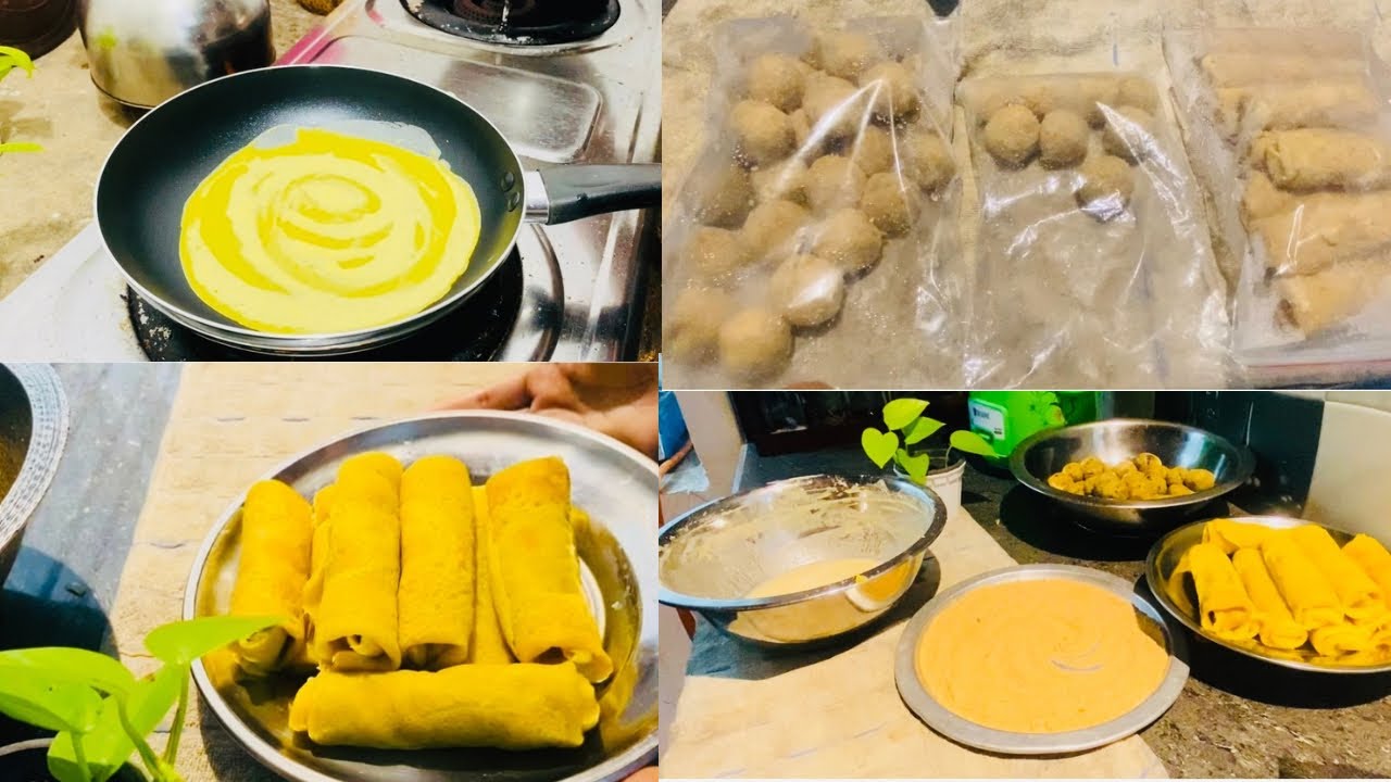 Rolls recipe |Silent cooking vlog | Life in Sri Lanka 