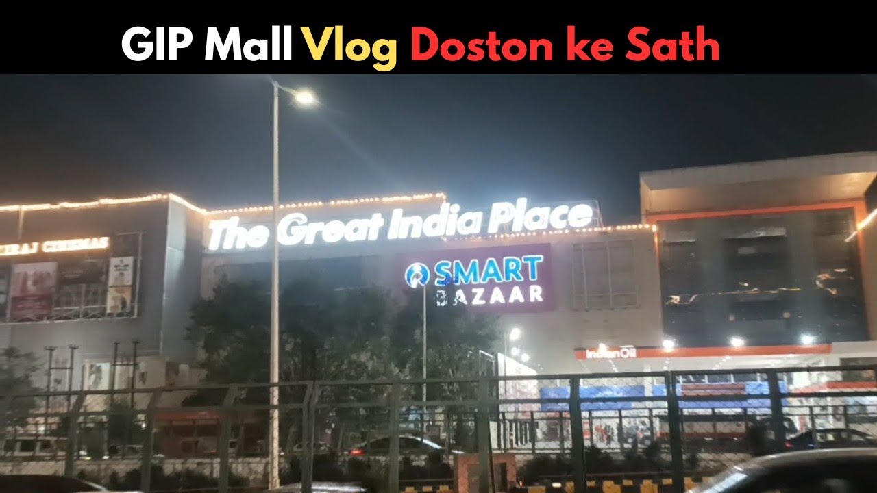 GIP Mall Vlog | Doston ke sath Pizza & Shopping Day | Noida Mall Fun! 