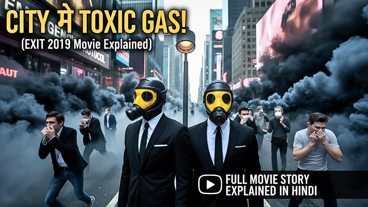 Death! ⚠️ City Me Toxic Gas Phel Gaya | Exit 2019 Full Movie Explain in Hindi