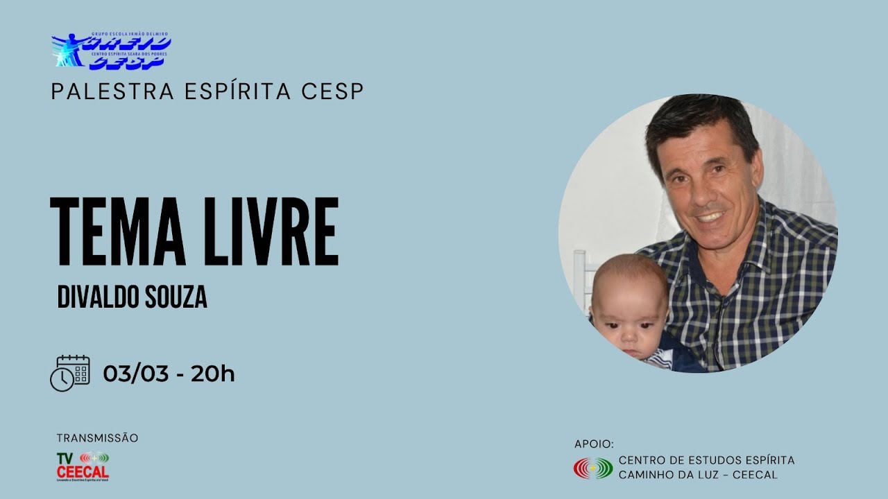 [CESP] Tema Livre - Divaldo Souza