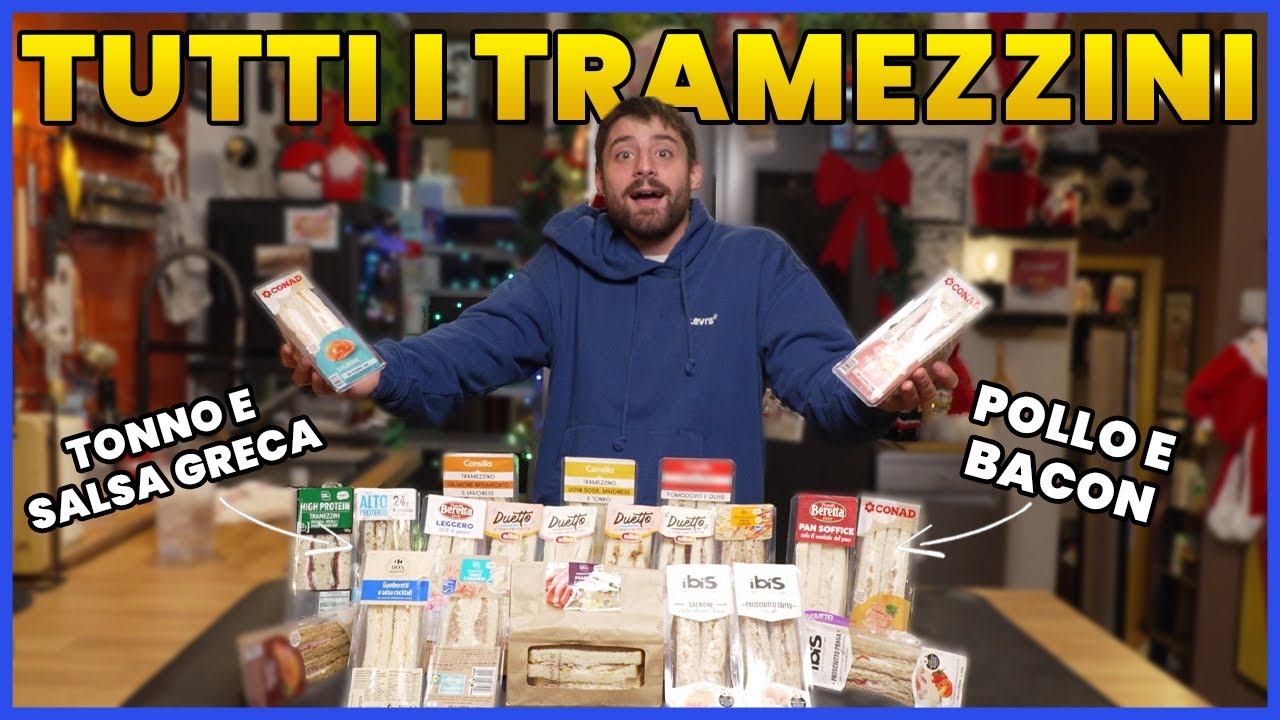 PROVO TUTTI I TRAMEZZINI DEL SUPERMERCATO | PRATTQUELLO