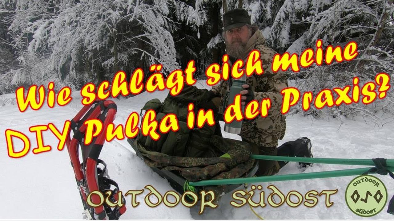 Wie schlägt sich meine DIY Pulka in der Praxis?