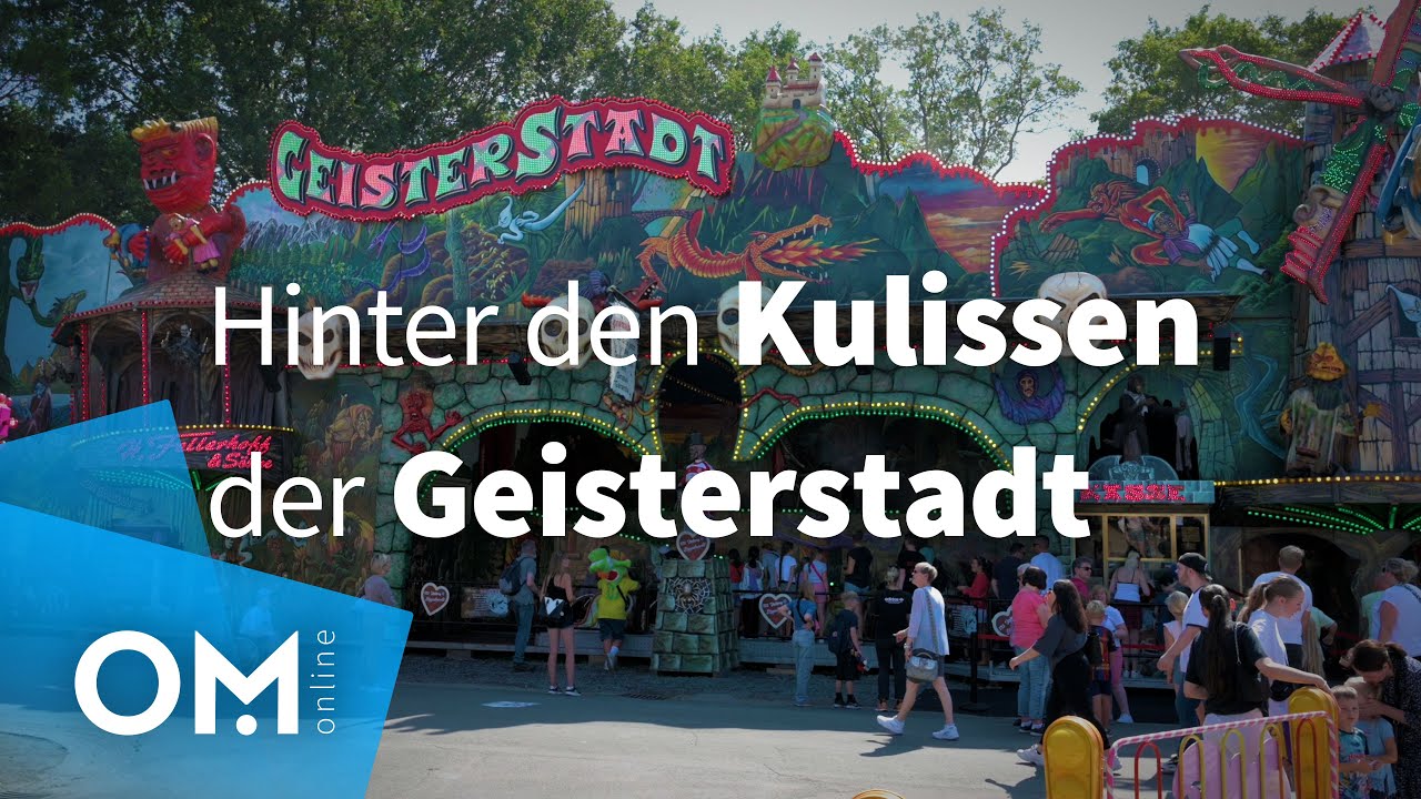 Die Geisterstadt sorgt auf dem Stoppelmarkt für Gänsehaut