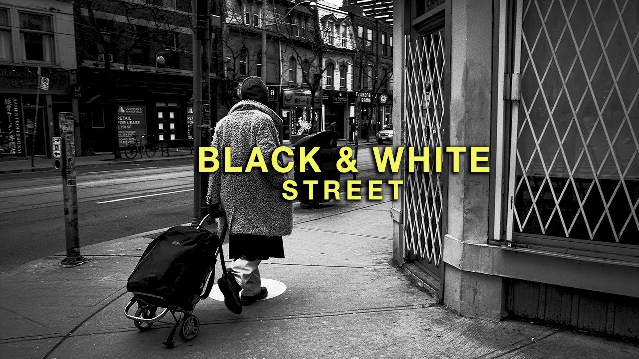 Street Photography - Black and White (RICOH GR II) High Contrast JPegs