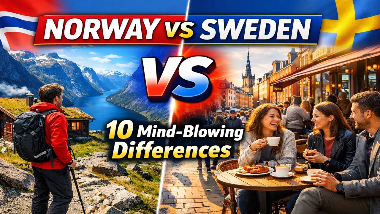 10 Mind-Blowing Differences Between Norway and Sweden (Culture, Identity, Daily Life)