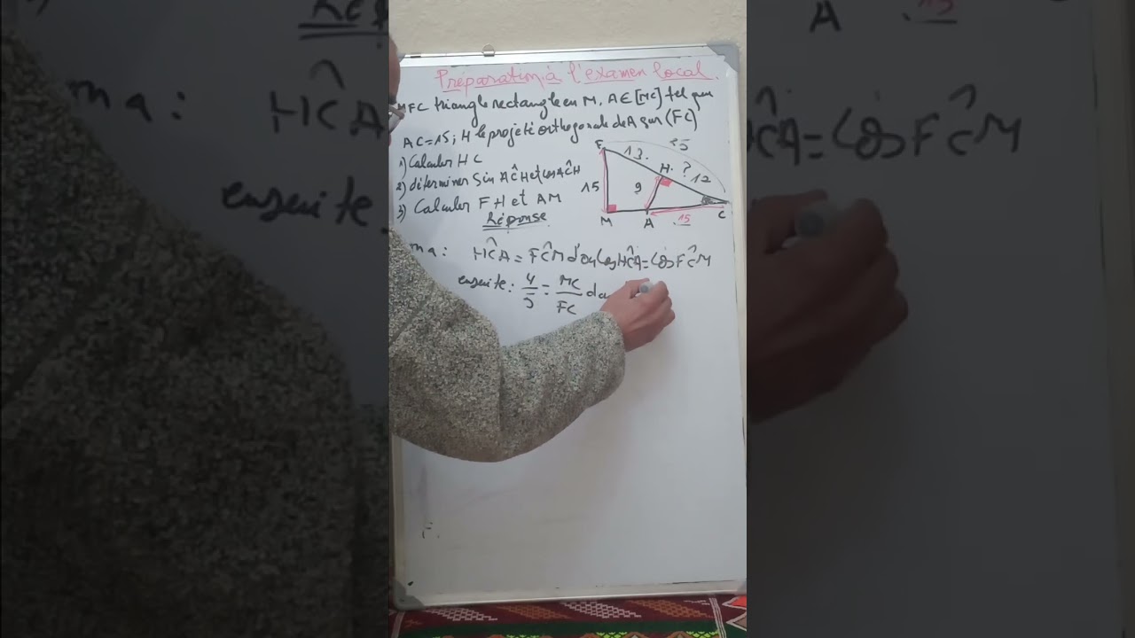 Préparation à l examen local 3APIC 