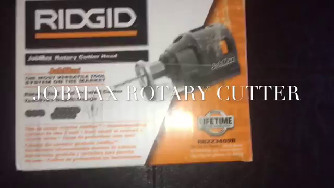 Jobmax Rotary Cutter Head Review English