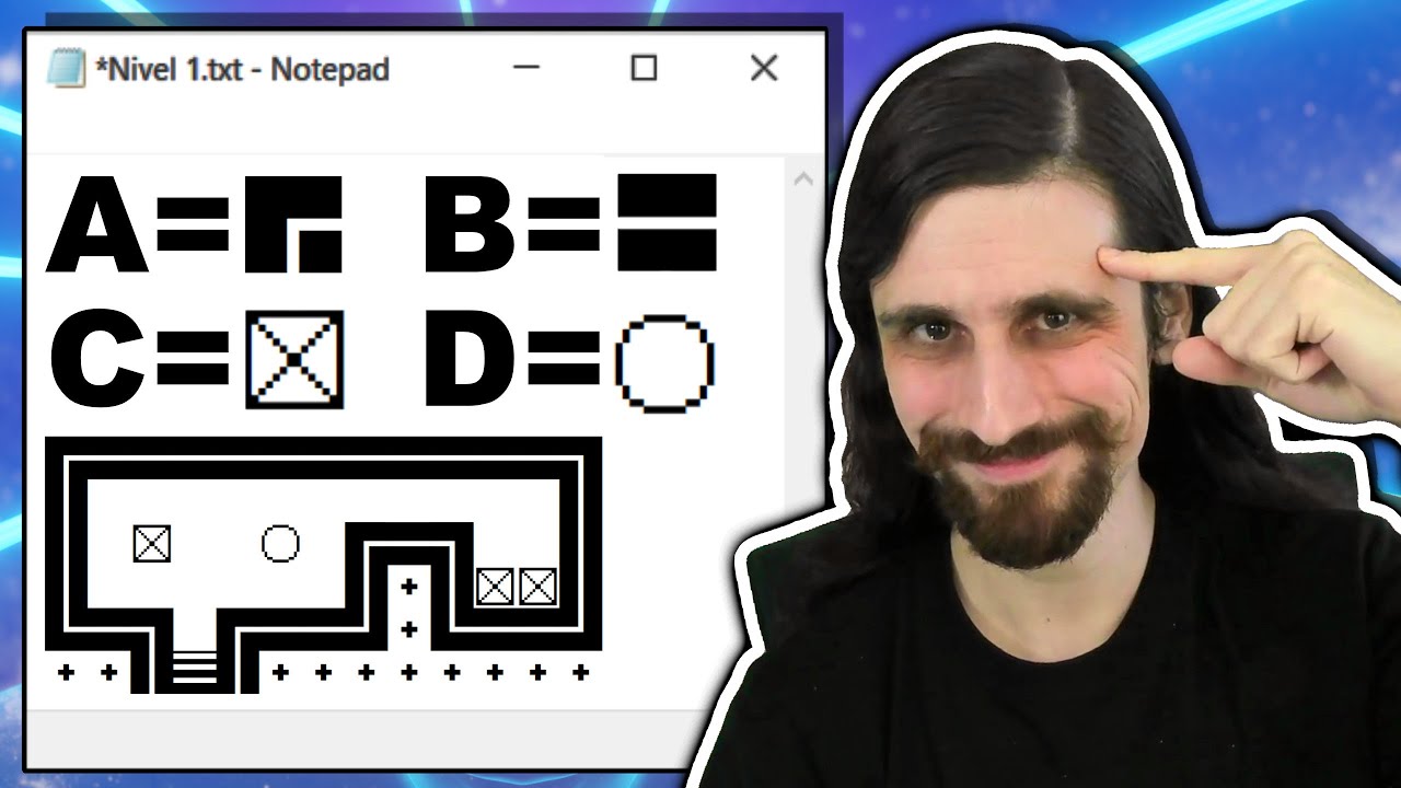 En vez de un editor de niveles hice una fuente de texto