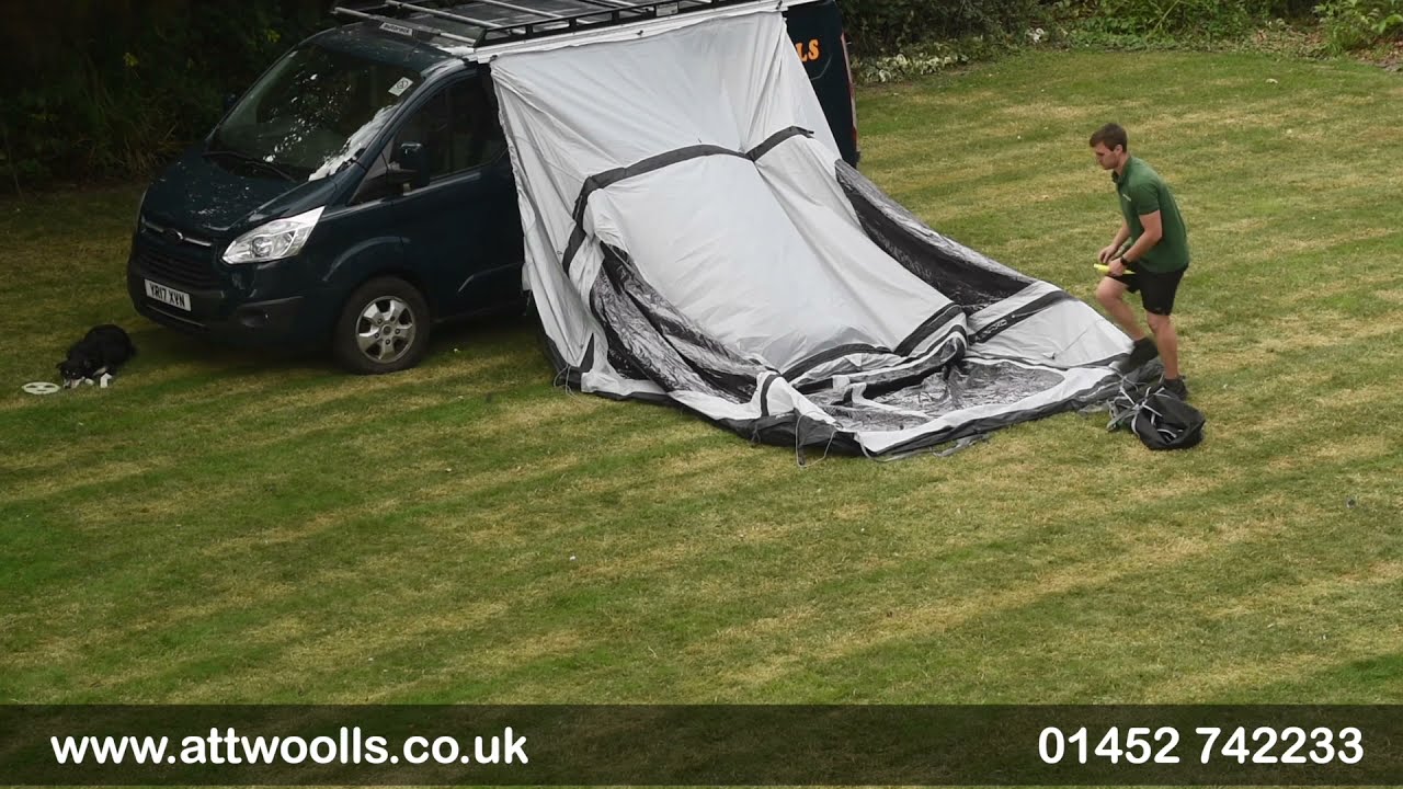 Outdoor Revolution Movelite T2R Awning Pitching & Packing Video
