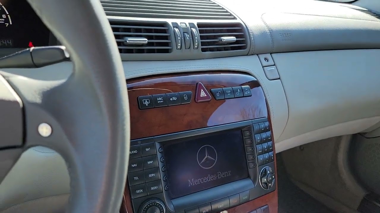 2004 CL55 keyless entry and keyless push button start operation
