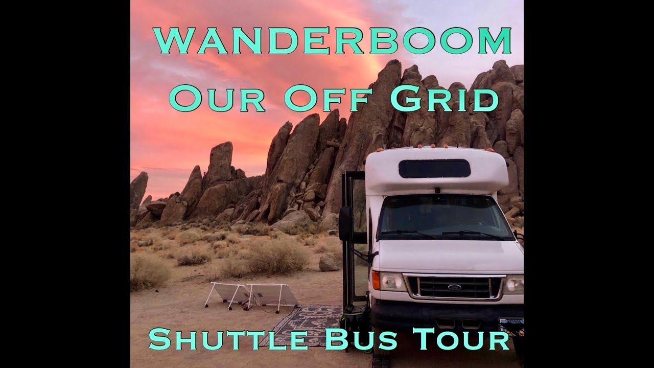 Our Off Grid Shuttle bus Tour