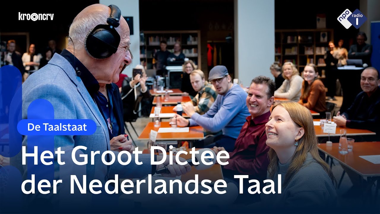 Schrijf hier live mee met het Groot Dictee 2025 | De laatste van Frits Spits | De Taalstaat