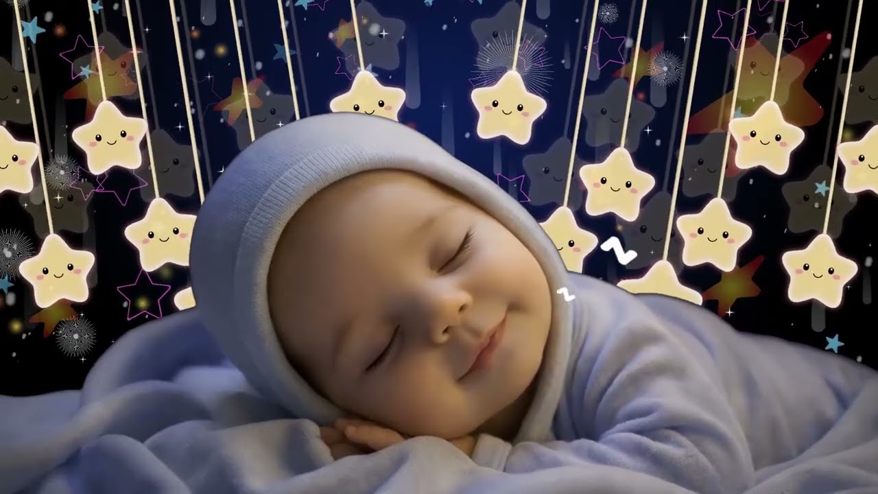Brahms & Chopin Lullabies 🌌 Baby Sleep Music All Night | Instantly Calm & Sleep in 2 Minutes 💤