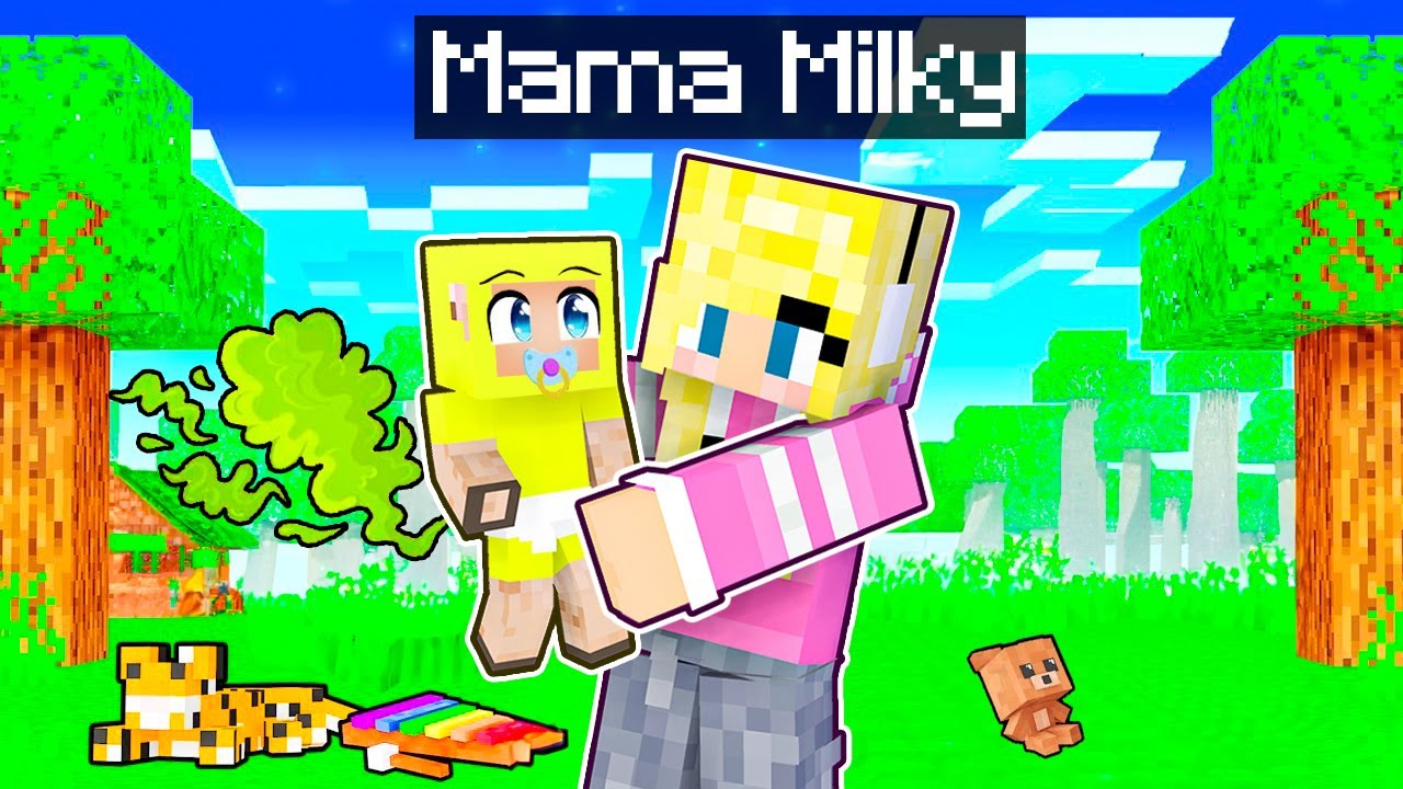 Milky ZOSTAŁA MAMĄ LOLO w Minecraft