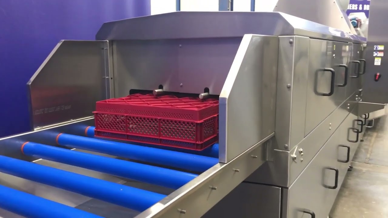 Crate Washer UN-800 UNIKON Industrial Washers