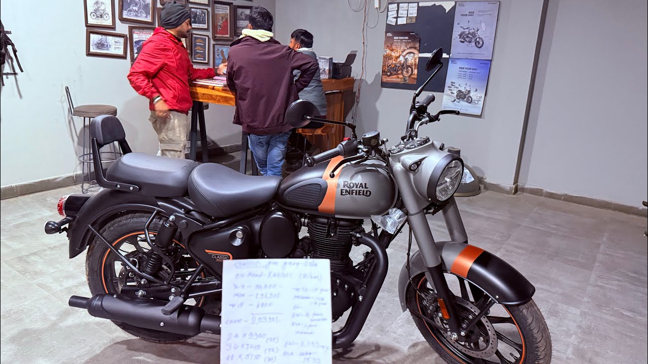 Loan पर कैसे ले,,,? Classic 350 Gun grey  🏦