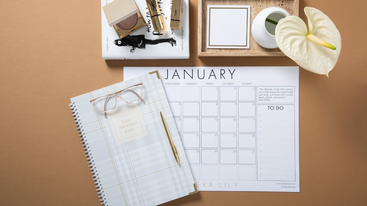 Your Guide To Monthly Planning 2021