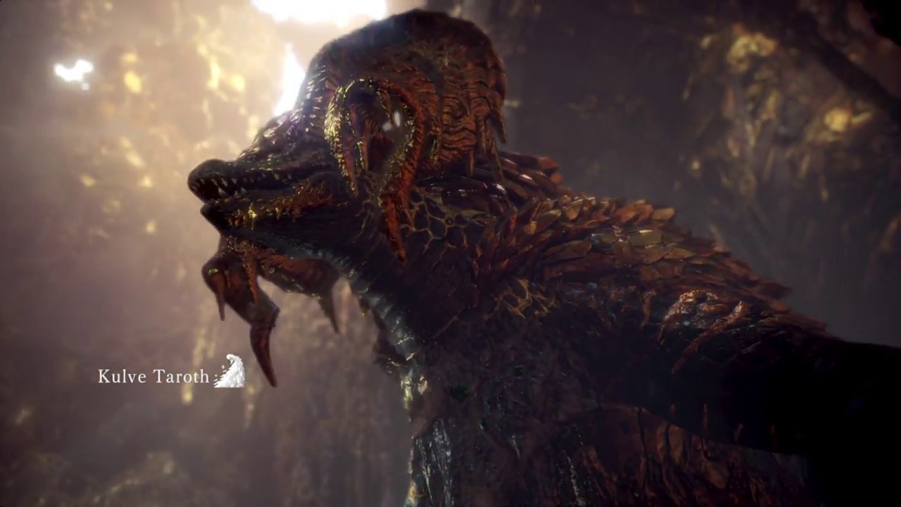 Monster Hunter: World Kulve Taroth intro.