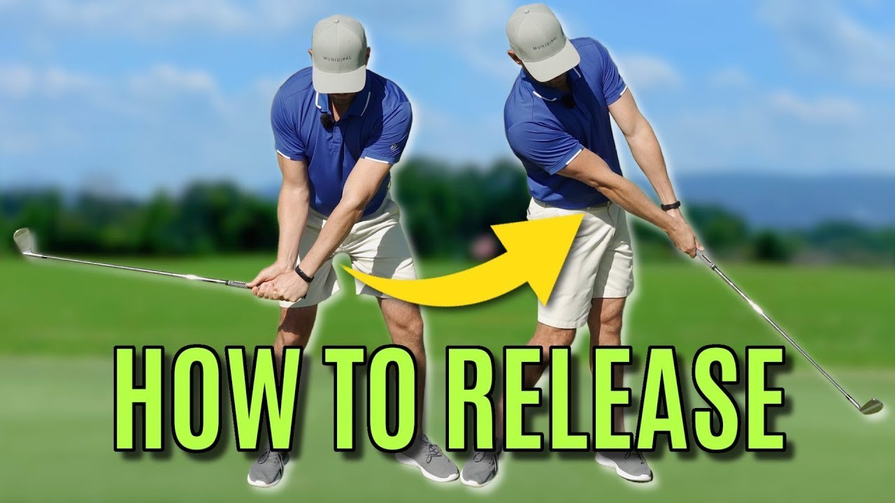 Как правильно выпускать клюшку для гольфа (углы запястья)