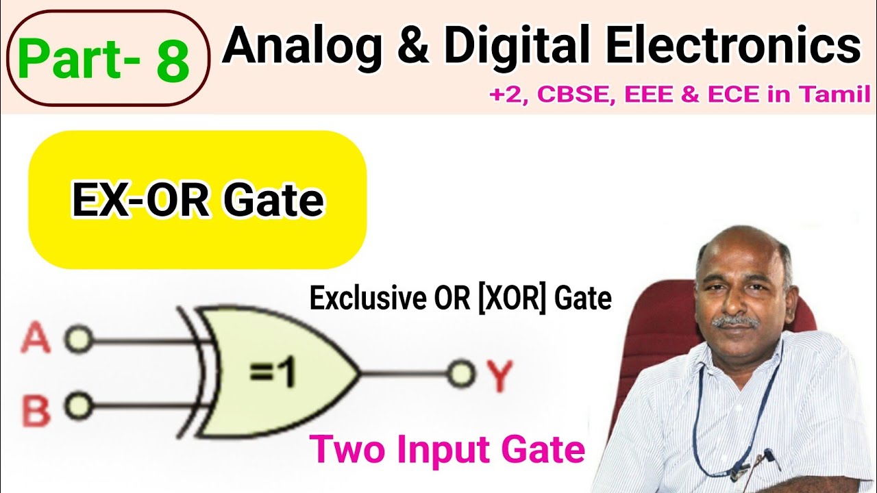 EX OR Gate working in tamil | Exclusive OR Gate In Tamil|