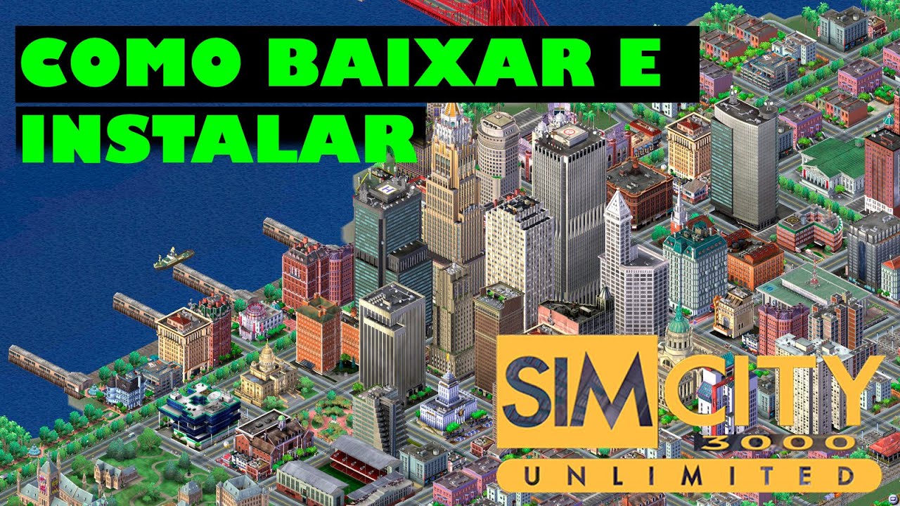 Como baixar e instalar Sim City 3000  PT-BR  /  *Atualizado 2025*