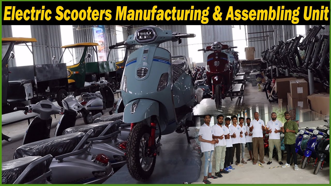 A walk around of Electric Vehicles Manufacturing Unit | Factory Visit | Electric Vehicles India