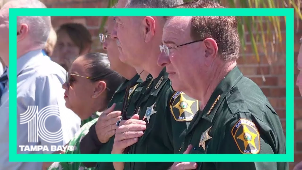 Polk County Sheriff's Office holds procession for fallen Lake Wales PD K-9 Max