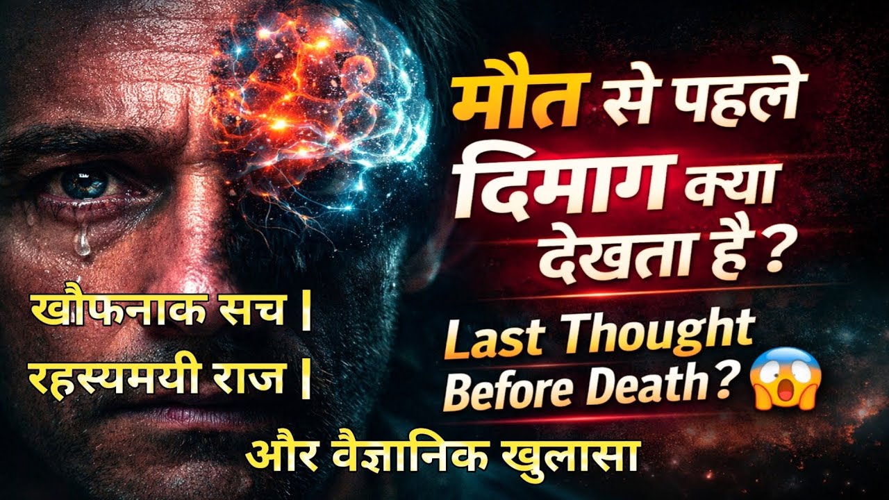 मौत से पहले इंसान का दिमाग क्या देखता है? 😱 | Last Thought Before Death | रहस्यमयी सच