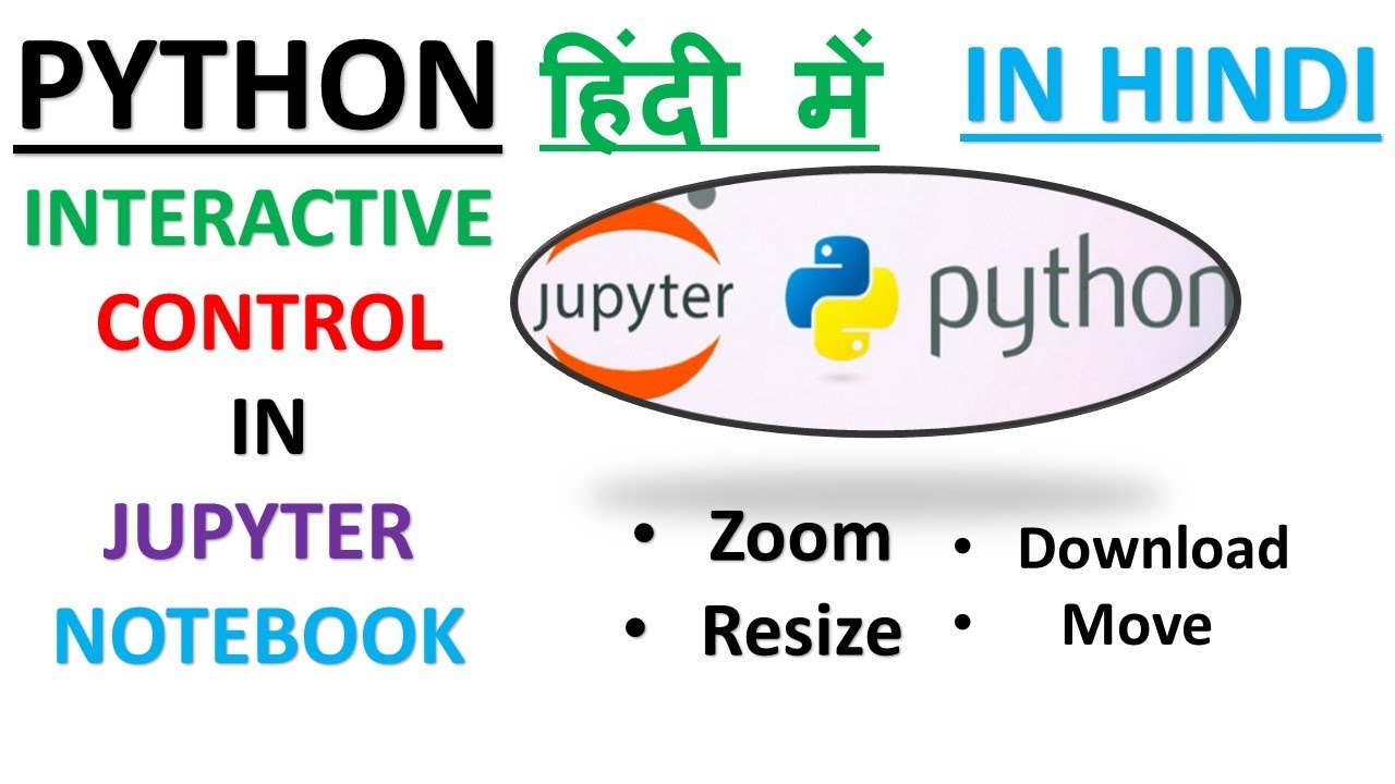 PYTHON IN HINDI| INTERACTIVE CONTROL IN MATPLOTLIB PLOT| JUPYTER NOTEBOOK| PYTHON FOR BEGINNERS