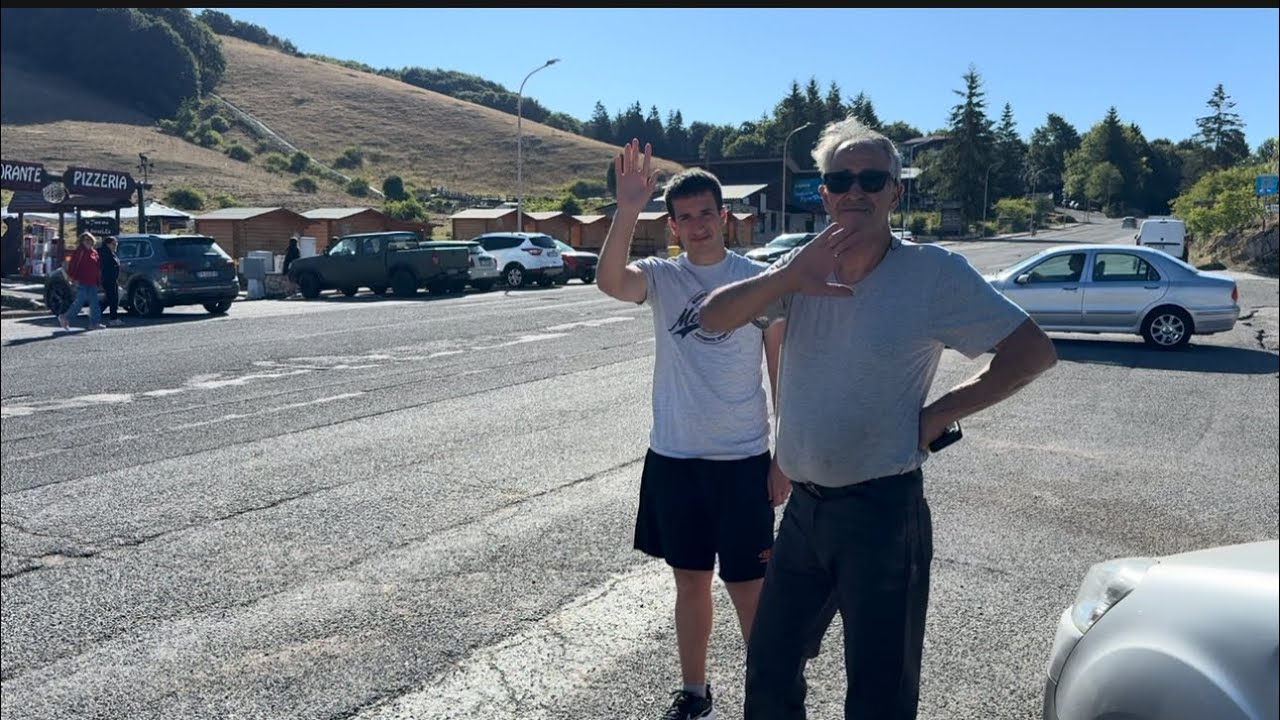 Monte Livata con Maurizio e Marco 🏔️￼