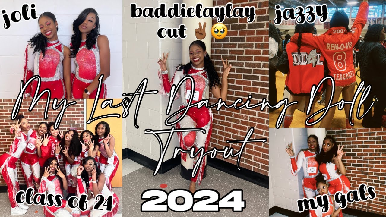 DANCING DOLL TRYOUTS 2024 (MY LAST TRYOUT) | Layla Denise TV