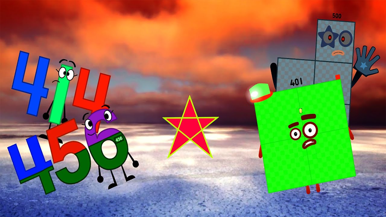 My Parody Uncannystart Numbers Band (401-500) But Vs [ Uncannyblocks Giga Band ] Remix | Cool !