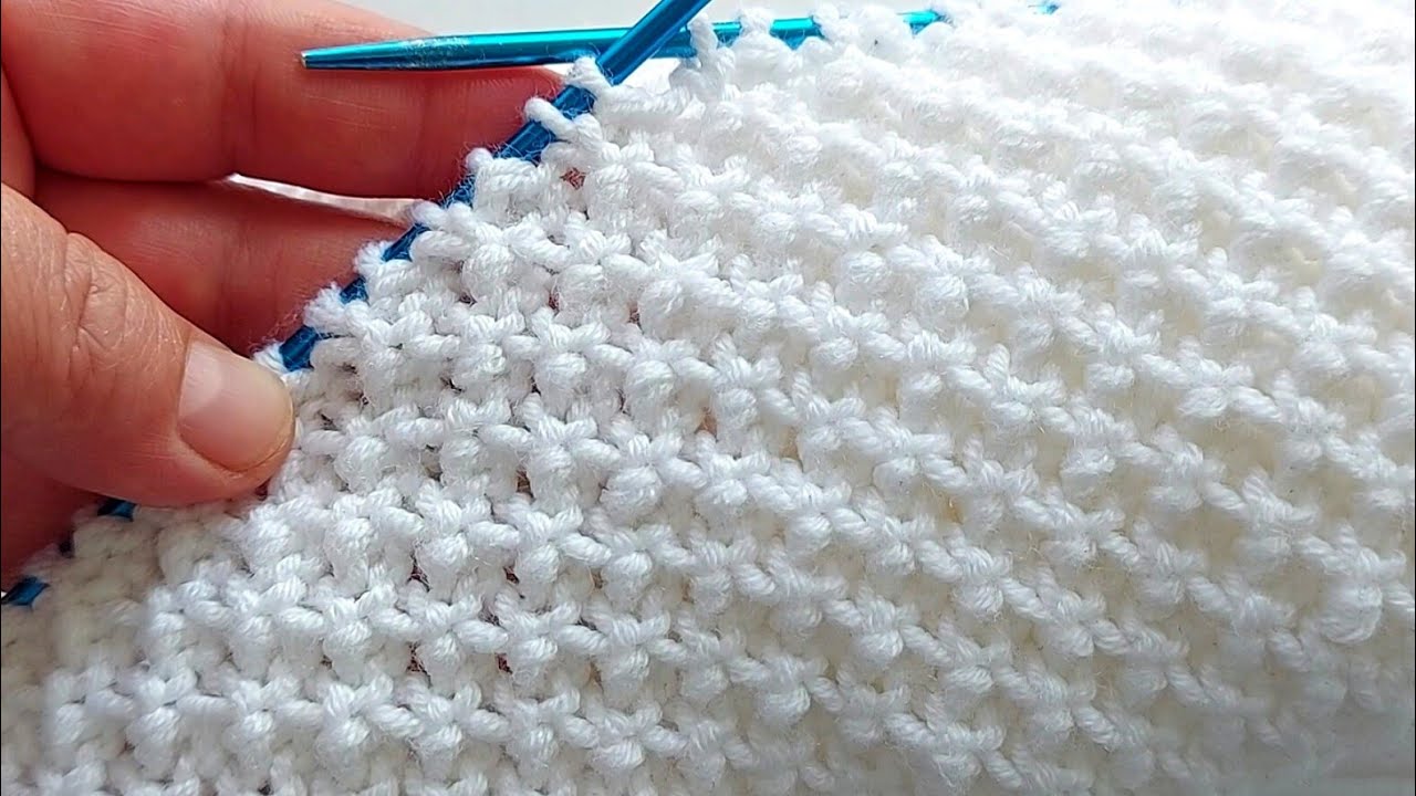 Easy And Beautiful knitting pattern🫠