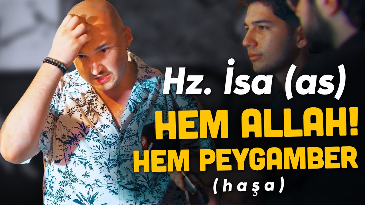 "Hz.İsa (as) Hem Peygamber, Hem Allah" Kadıköyde Katolik Hristiyan İle Sokak Röportajı