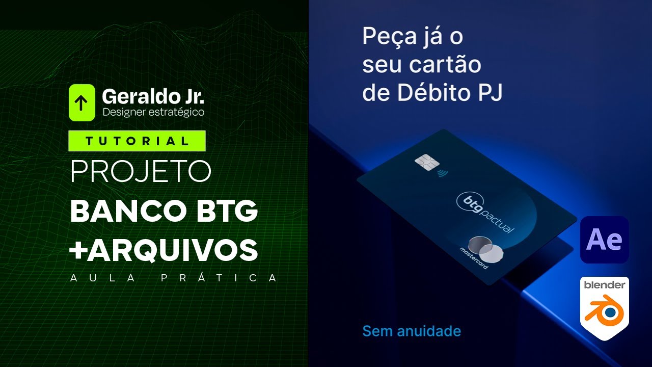 CRIANDO UM VÍDEO PROFISSIONAL DO ZERO COM BLENDER 3D E AFTER EFFECTS