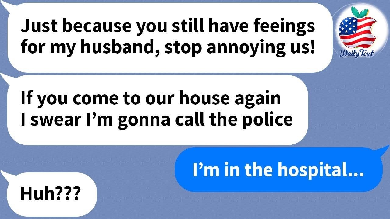 【Apple】 I got a message from the woman who stole my husband threatening to call the cops