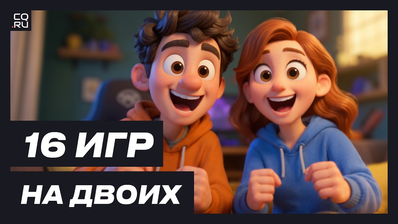 ВО ЧТО ПОИГРАТЬ ВДВОЁМ: 16 игр от зрителей!