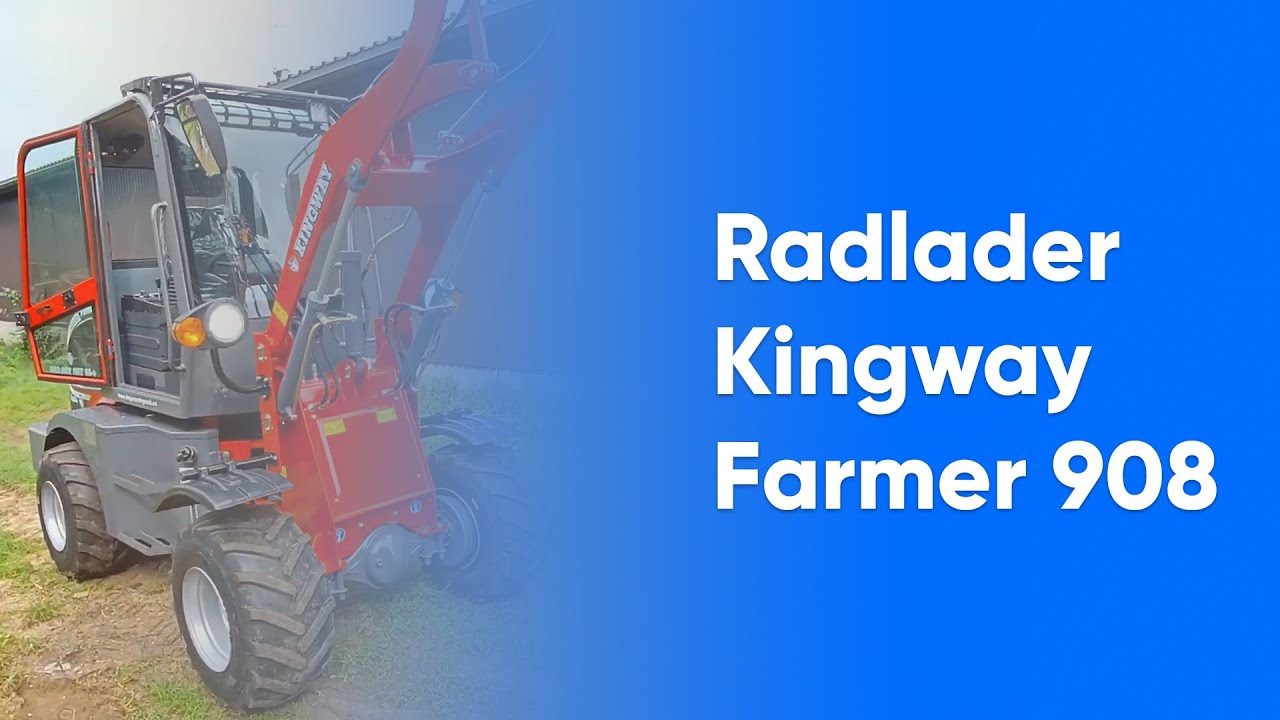 Kingway Farmer 908 Radlader: Die Vielseitige Lösung für Pferdeställe und Landwirtschaft