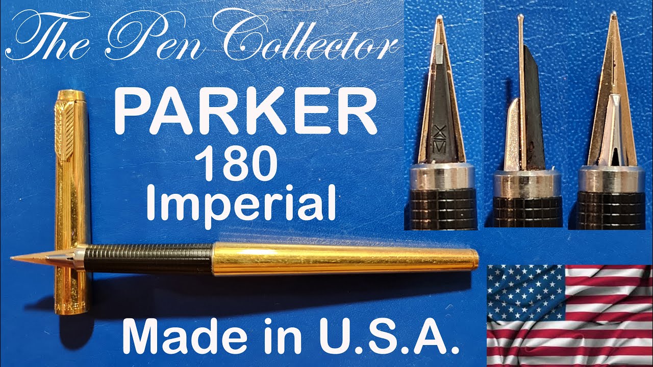 PARKER 180 Imperial Fountain Pen Review