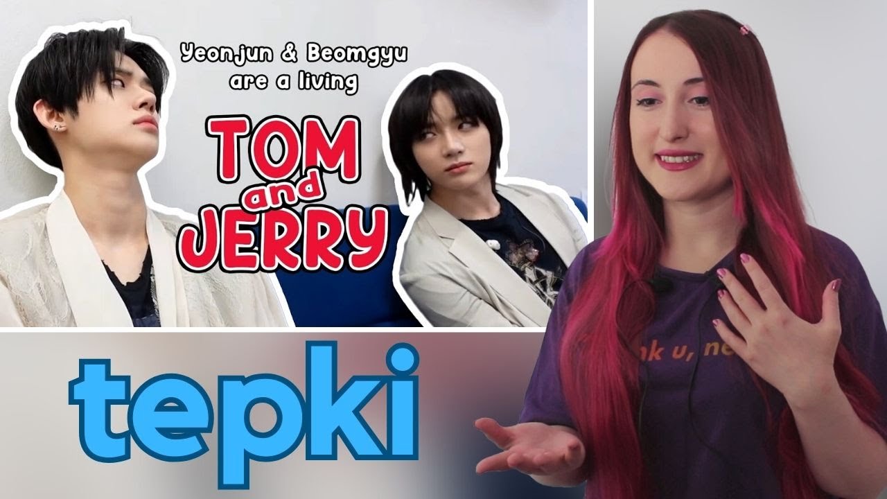 Yeonjun & Beomgyu are a living Tom and Jerry pt. 1 Tepki | KPOP TEPKİ | REACTION - TXT Komik Anlar