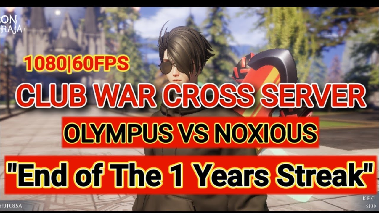 OLYMPUS VS NOXIOUS - CLUB WAR CROSS SERVER - Dragon Raja SEA | 1080|60FPS