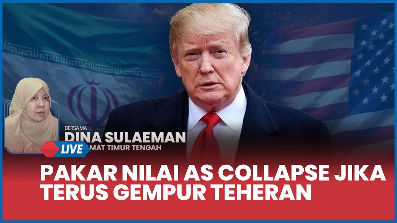Pakar Nilai AS Collapse jika Terus Gempur Teheran, Power Bertahan & Rudal Iran Sulit Dilawan