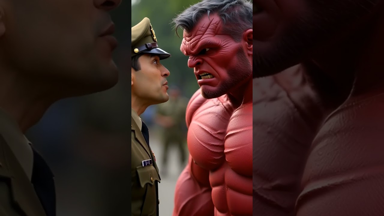 HULK VS RED HULK ARMY