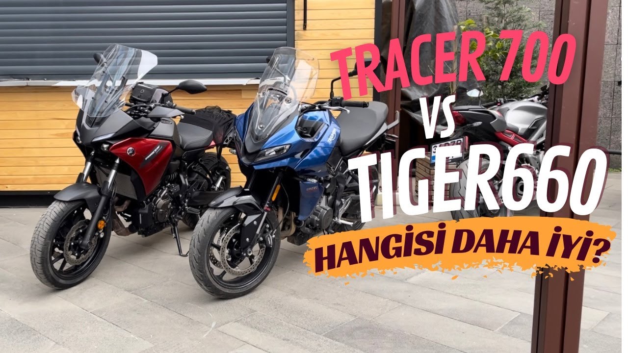Hangisi daha iyi? Triumph Tiger 660 rakibi Yamaha Tracer 7'ye Karşı